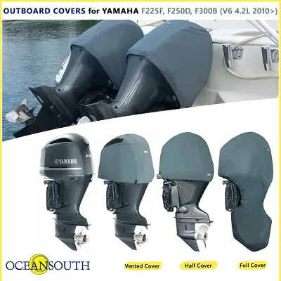 Oceansouth Outboard Covers For Yamaha F225F F250D F300B (V6 4.2L 2010>) • $71.37